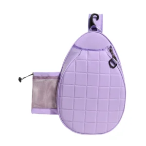 Tennis Racket Shoulder Bag Adjustable Strap Racke - Purple